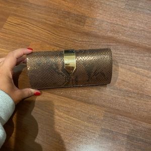 Banana Republic Snakeskin Clutch